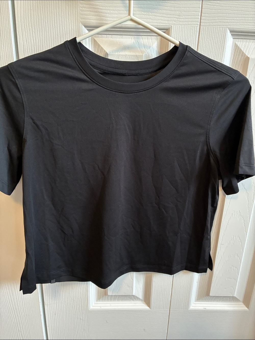 lululemon athletica swiftly tech crop black
